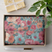 Botanische-Ambachtelijke Collage Tissue Tissuepapier (Geschenk)