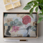 Botanische-Ambachtelijke Collage Tissue Tissuepapier (Geschenk)