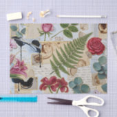 Botanische-Ambachtelijke Collage Tissue Tissuepapier (Craft)