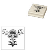  botanische andelion zaadkoppen Grafisch Rubberstempel (Gestempeld)