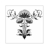  botanische andelion zaadkoppen Grafisch Rubberstempel (Afrduk)