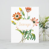 Botanische anemie Recipe divider/Index (Staand voorkant)