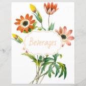 Botanische anemie Recipe divider/Index (Voorkant)