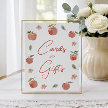 Botanische Apple Kaarten Cadeaus Tafelbord 8x10