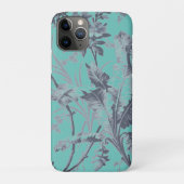 Botanische Aqua Chinoiserie Hoesje-Mate iPhone Cas Case-Mate iPhone Case (Achterkant)