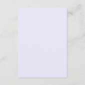 Botanische Aquarel Aangepaste QR Bar Mitswa Informatiekaartje (Achterkant)