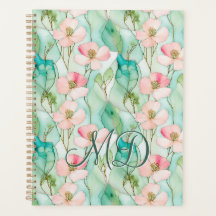 Botanische Aquarel Kunst Chic Bloemige Omslag