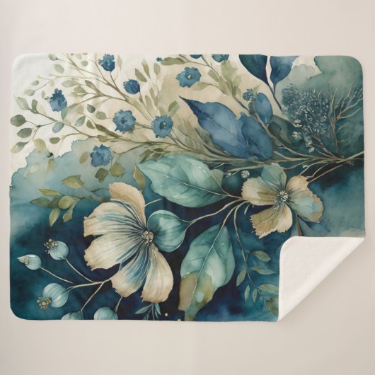 Botanische Arboretum Sherpa Blanket Sherpa Deken (Voorkant (horizontaal))