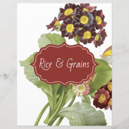 Botanische Auricula Recipe Divider