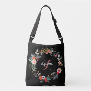 Botanische baard crossbody tas
