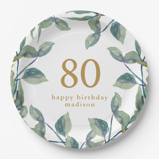 Botanische baarmoederhals papieren bordje (Voorkant)