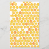 Botanische baby shower bij bijen vind de gastgame (Achterkant)