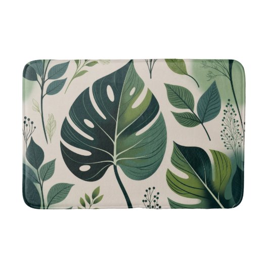 Botanische badmat (Voorkant)
