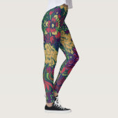 Botanische Beauty Bloemen Leggings (Rechts)