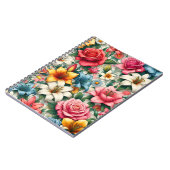 Botanische Beauty Tegel Notitieboek (Linkerzijde)