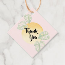 Botanische bedankkaartjes | Cadeaubijsluiter