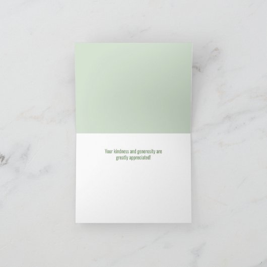  botanische bedankt kaart (Binnen)