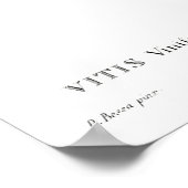  botanische bedrukking van Poster van druiven (Hoek)