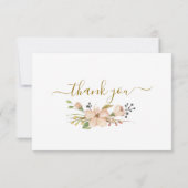 Botanische begrafenis Hartelijk dank Bedankkaart (Achterkant)