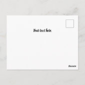 Botanische Beige Thanksgiving Dinner Briefkaart (Achterkant)