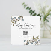 Botanische Bells Holiday Corporate QR Code (Staand voorkant)