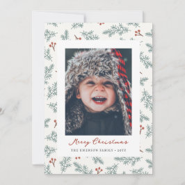 Botanische bessen Vakantie Kaart