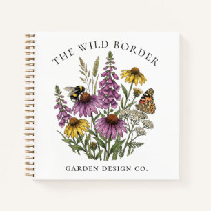 Botanische bestuiverstuin schrift journaal notitieboek