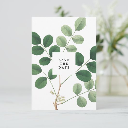  botanische bewaarder de datumkaart kaart (Staand voorkant)