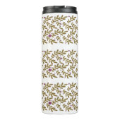 Botanische blad thermische tumbler thermosbeker (Achterkant)