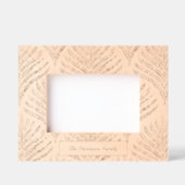 Botanische bladeren Custom Family Gegraveerde Lijstjes (Voorkant)