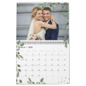 Botanische bladeren en goud | Uw persoonlijke foto Kalender (Mar 2026)