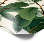  botanische bladeren foto afdruk (Hoek)