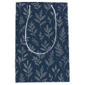 Botanische bladeren medium cadeauzakje (Voorkant)
