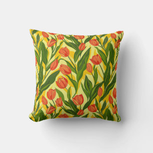 Botanische Bladeren Modern Bloemmotief Lente Patro Kussen