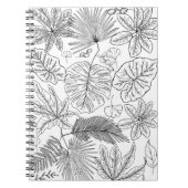 Botanische bladeren notitieboek (Voorkant)