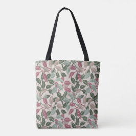 Botanische Bladeren Salie Blozen Neutraal Stijlvol Tote Bag