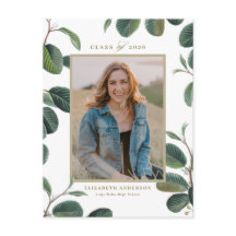  botanische bladeren Witte foto Afstuderen