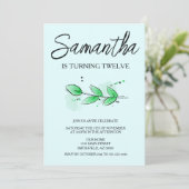 botanische bladzijde kaart (Staand voorkant)