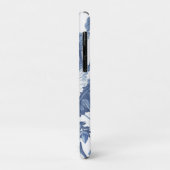 Botanische Blauw en Witte Chinoiserie Case-Mate iPhone Case (Achterkant/links)