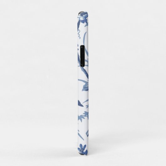 Botanische Blauw en Witte Chinoiserie Case-Mate iPhone Case (Achterkant/rechts)