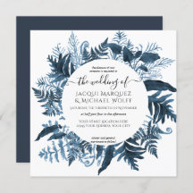  botanische blauwe groene Waterverf met adem