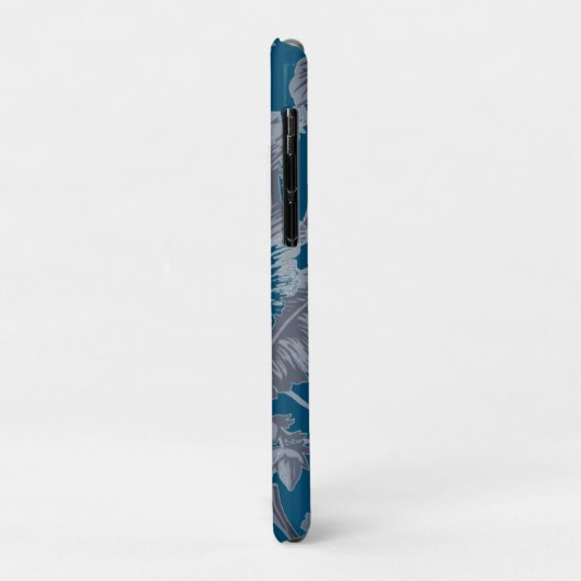 Botanische Blauwgroen Chinoiserie Hoesje-Mate iPho Case-Mate iPhone Case (Achterkant/links)