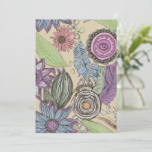 Botanische Bliss Bedankkaart (Staand voorkant)