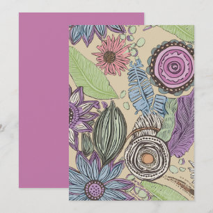 Botanische Bliss Bedankkaart