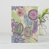 Botanische Bliss Bedankkaart (Staand voorkant)