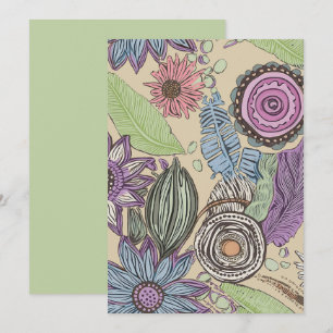 Botanische Bliss Bedankkaart