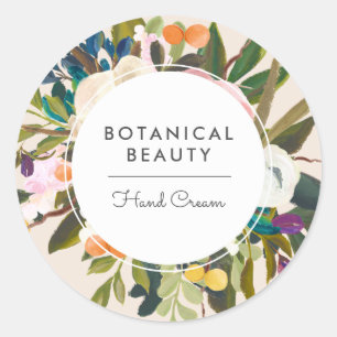 Botanische Bliss Cirkel Stickers