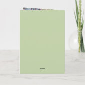 Botanische Bliss Kaart (Achterkant)