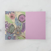 Botanische Bliss Kaart (Binnen)