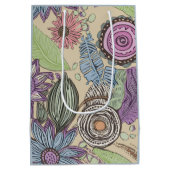Botanische Bliss Medium Cadeauzakje (Achterkant)